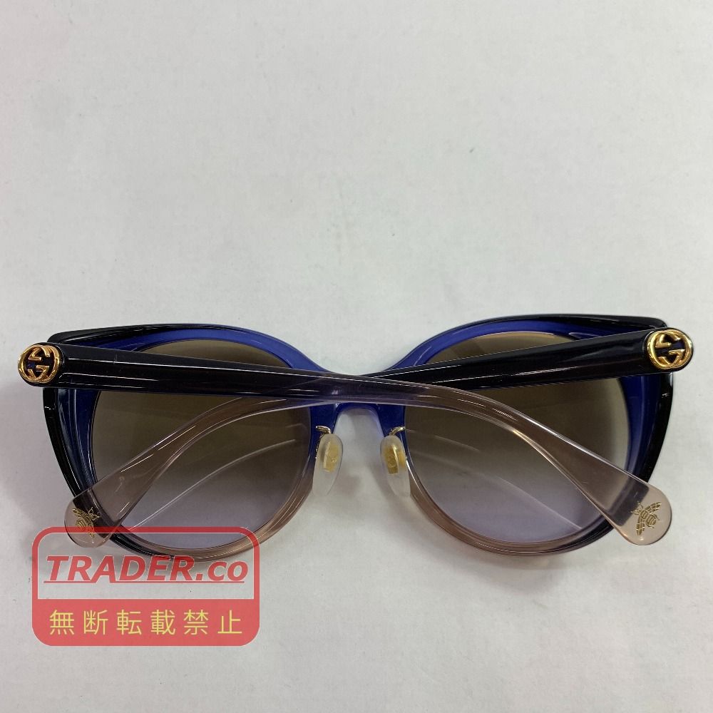 04w7322▽※【中古】GUCCI グッチ サングラス GGロゴ 蜂 GG0369S 004 54