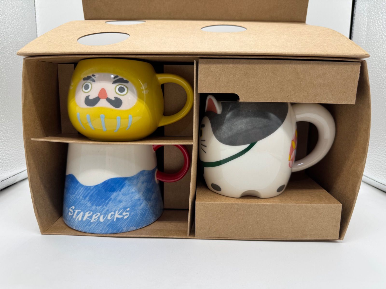 Starbucks スタバ スターバックス JAPAN マグセット だるま 富士山