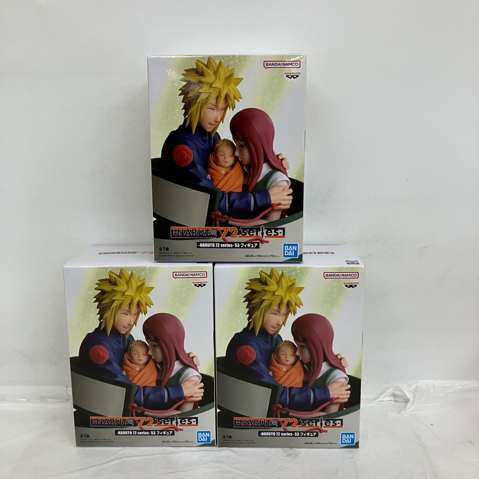 未開封 NARUTO72 series53 ミナト クシナ ナルト BANPRESTO フィギュア