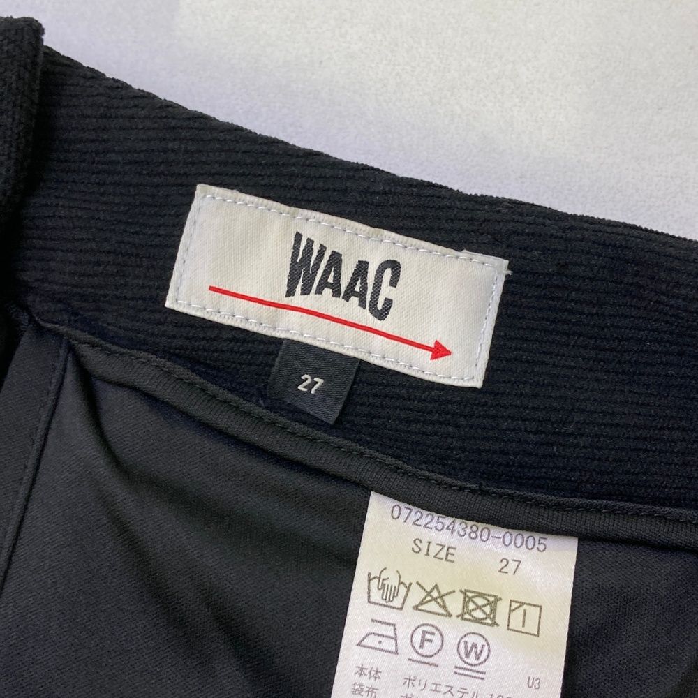 サイズ：27 WAAC ワック 072254380-0005 インナー付き コーデュロイ