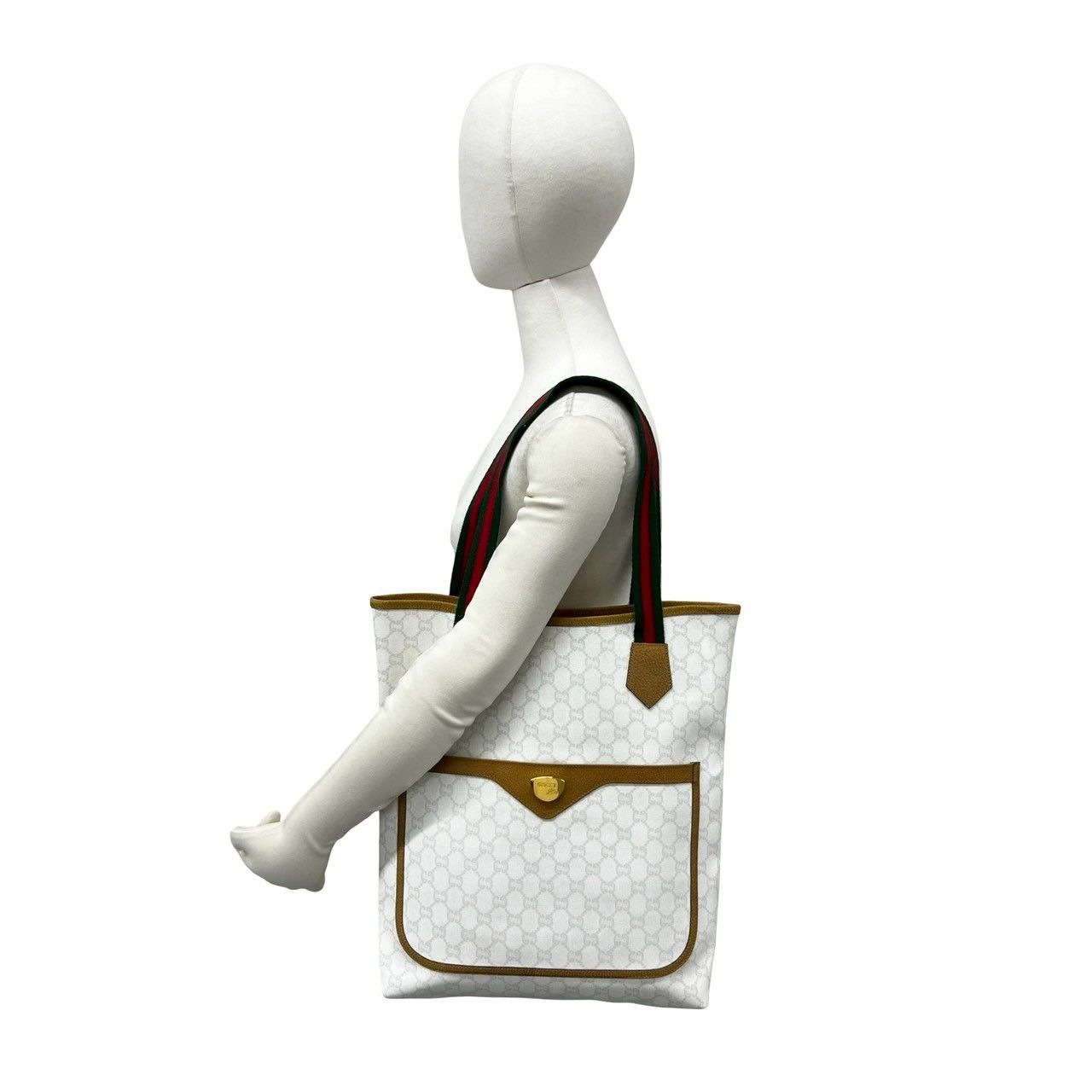極 美品 GUCCI グッチ オールドグッチ ヴィンテージ シェリーライン