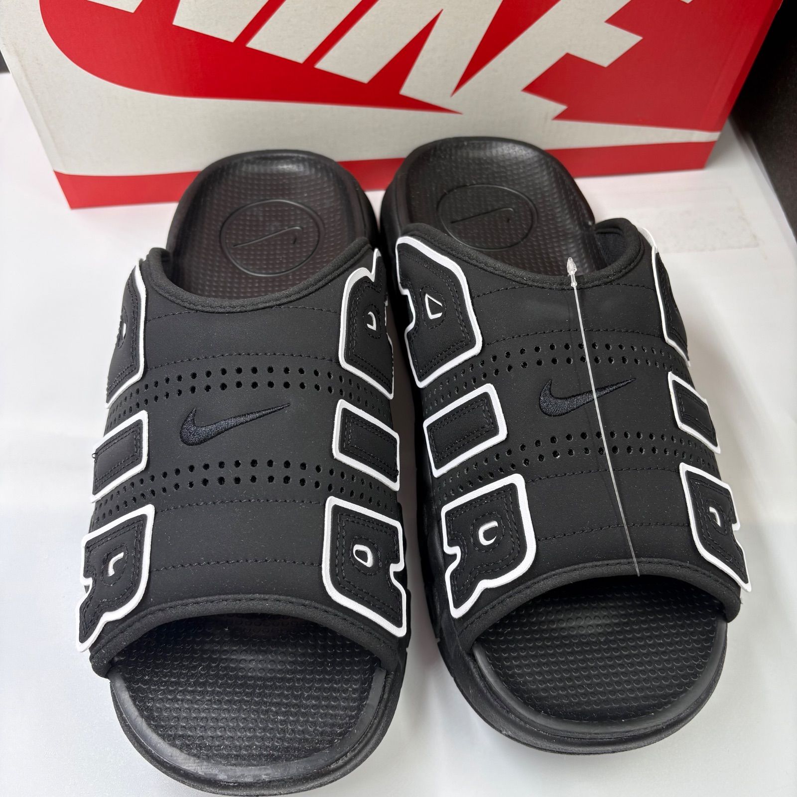 新品 27cm Nike Air More Uptempo Slide 