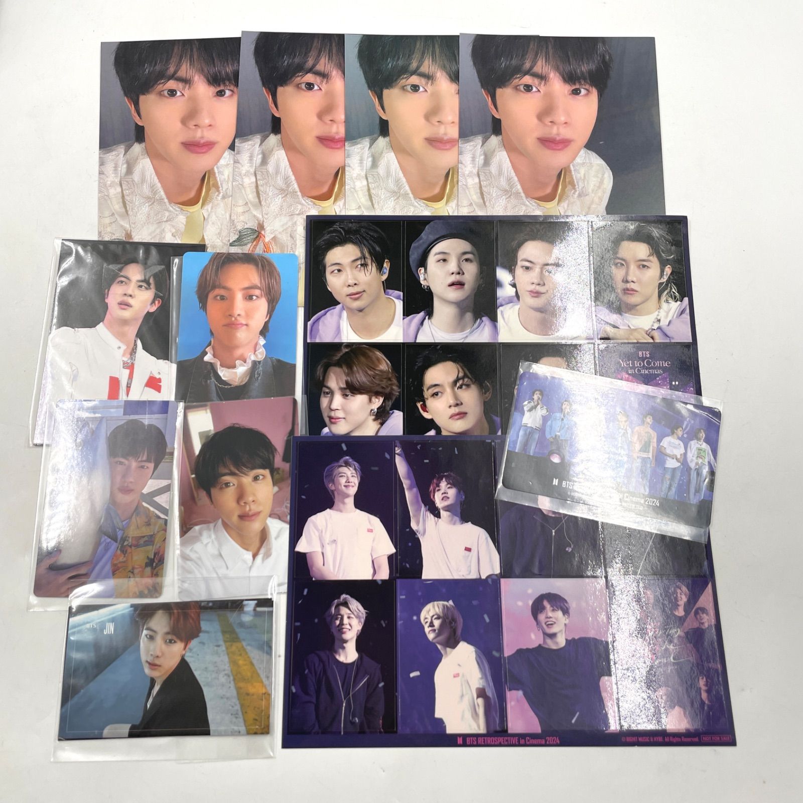 BTS JIN ジン トレカ CD フォトブック付 PROOF グッズまとめ売り PROOF