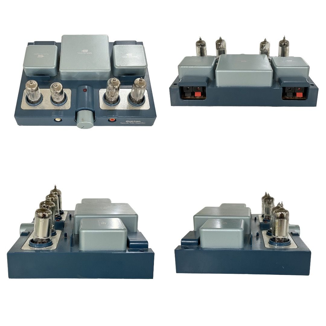 GAKKEN 真空管アンプ VACUUM TUBE AMPLIFIER 未使用 学研 Gakken Vacuum Tube Amplifier 真空管アンプ 組み立て済み 通電