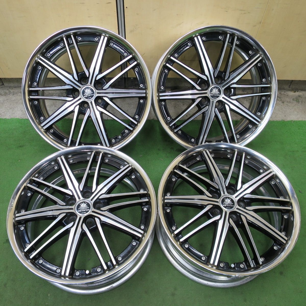 送料無料] 4本価格☆WORK Varianza A6SN 18インチ ホイール ワーク 