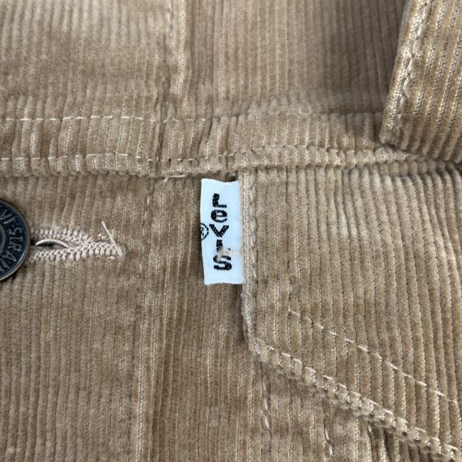中古】 Levi's コーデュロイジャケット 90s vintage 90年代 OLD 無地