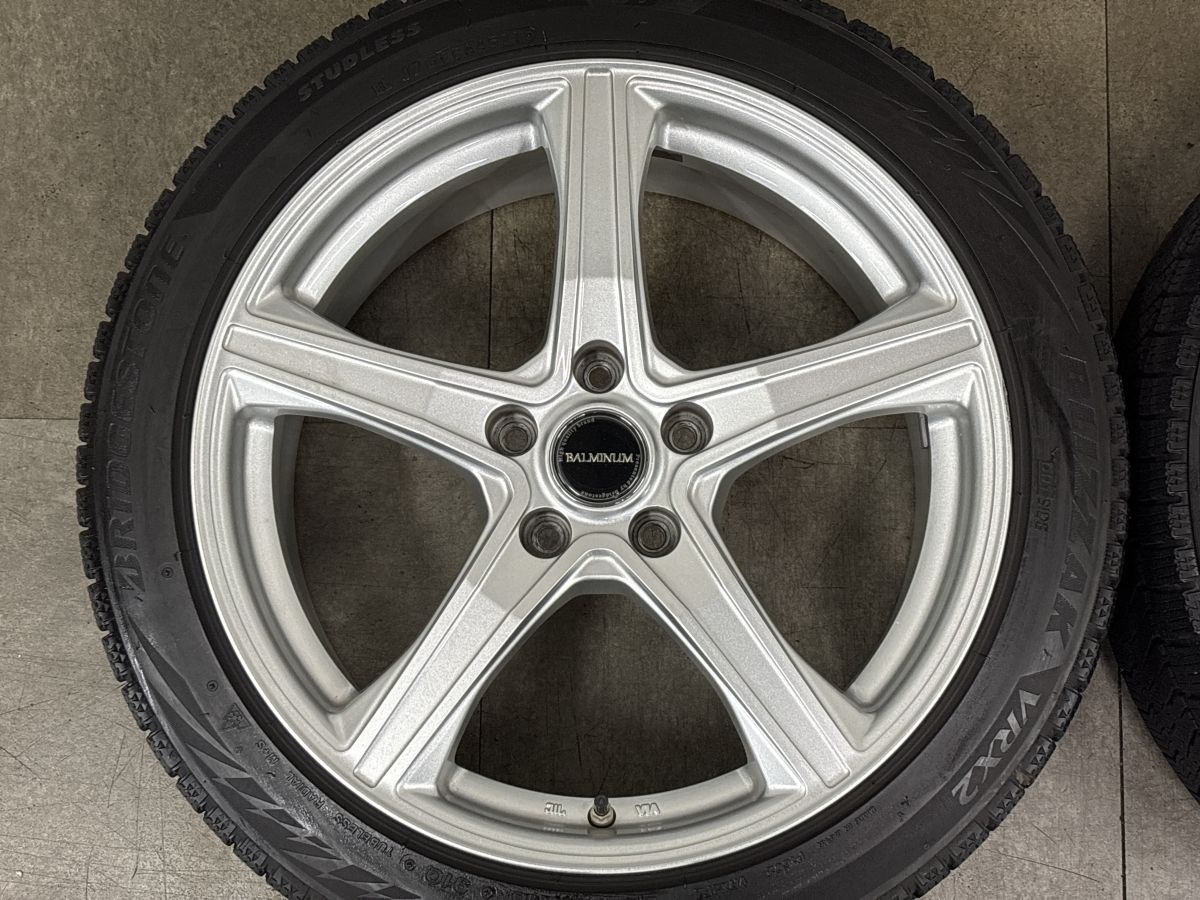 スタッドレス】バルミナ 18in 7.5J +42 PCD114.3 ブリヂストン 