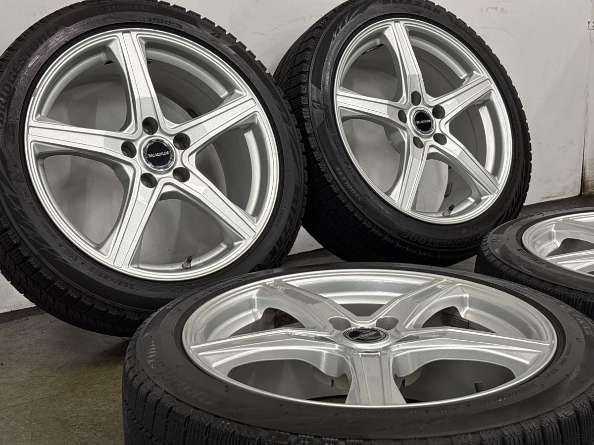 スタッドレス】バルミナ 18in 7.5J +42 PCD114.3 ブリヂストン