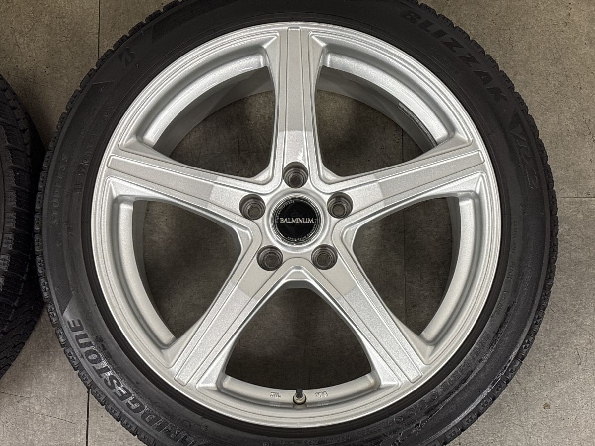 スタッドレス】バルミナ 18in 7.5J +42 PCD114.3 ブリヂストン