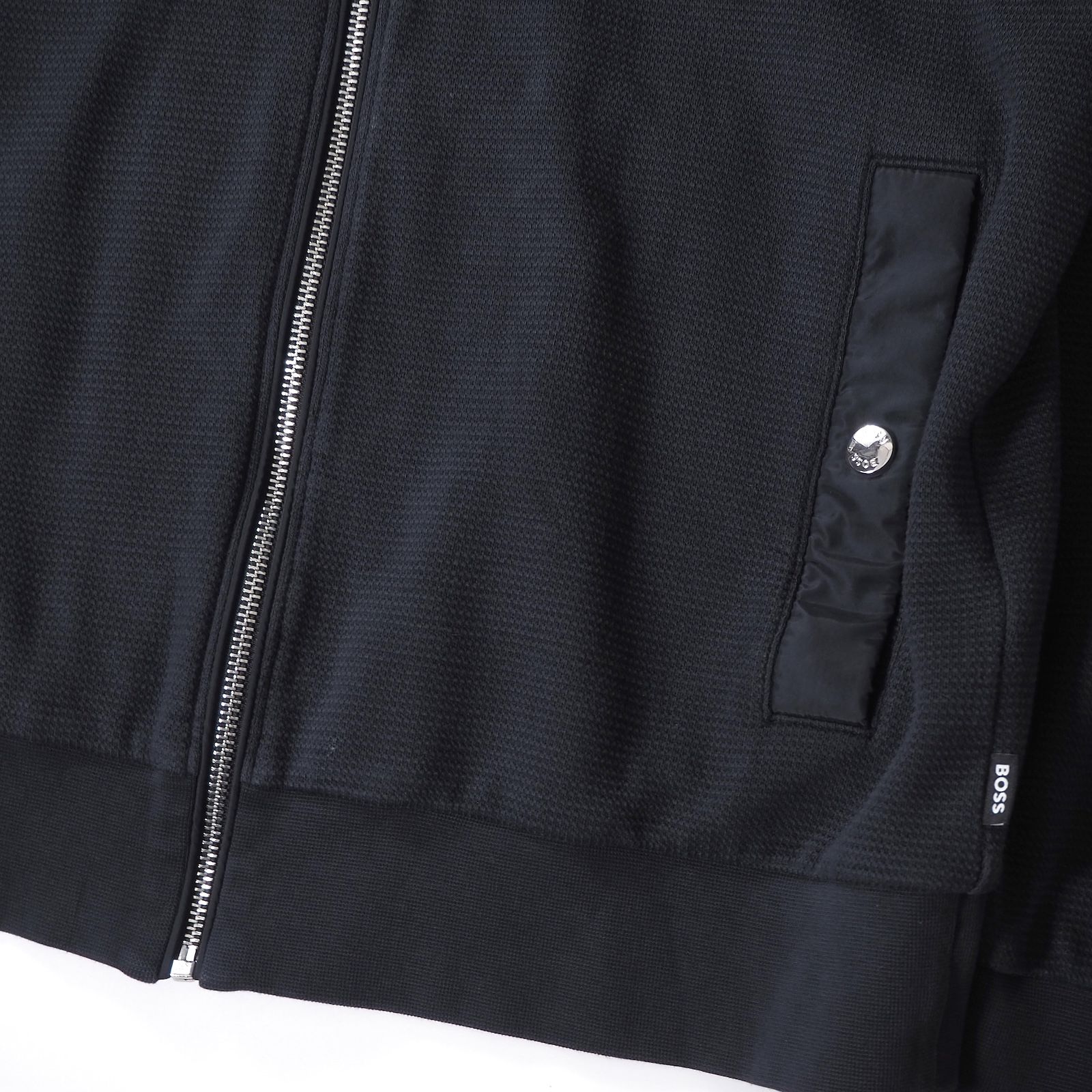 ヒューゴボス HUGO BOSS 現行 ジップアップ ジャケット ブルゾン L