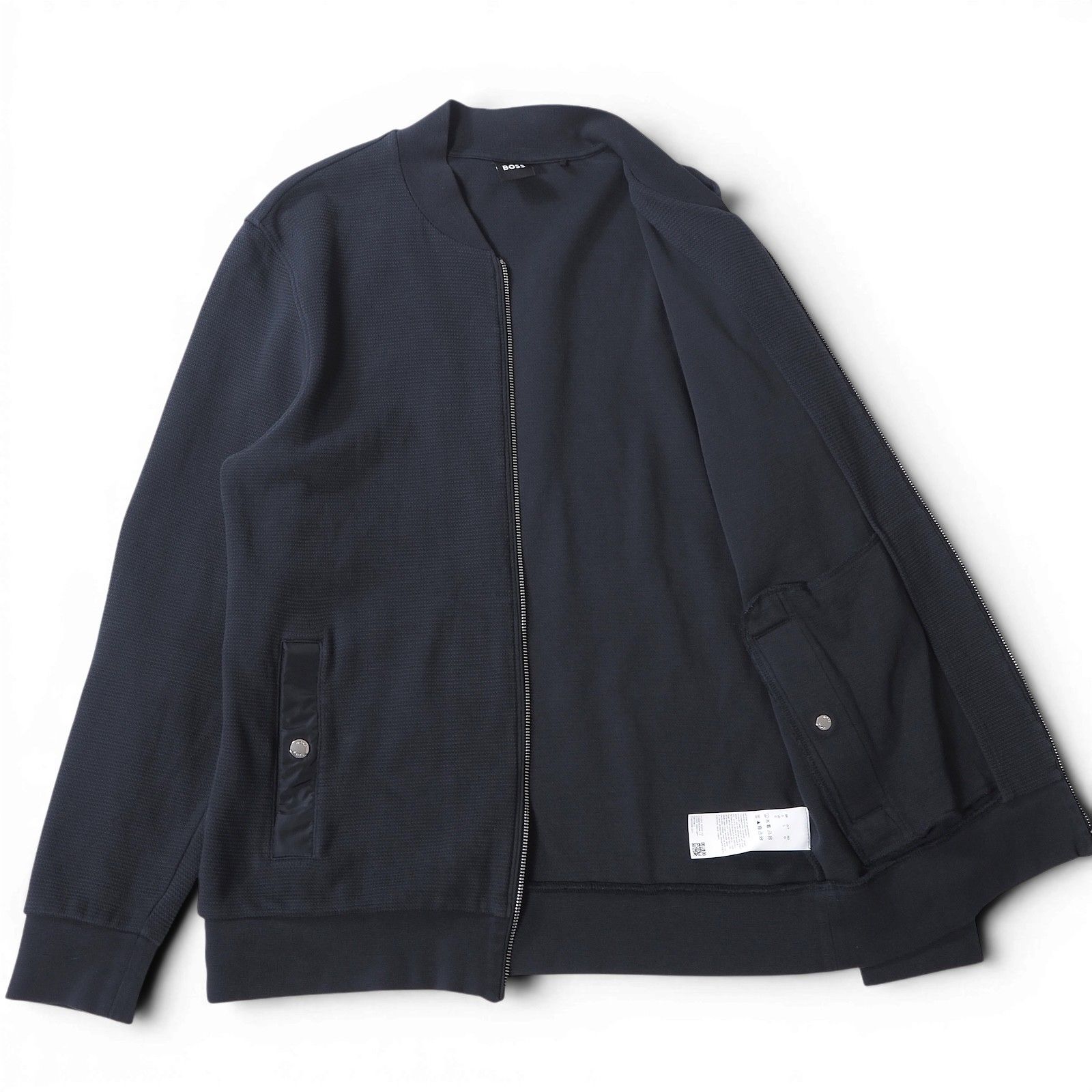 ヒューゴボス HUGO BOSS 現行 ジップアップ ジャケット ブルゾン L