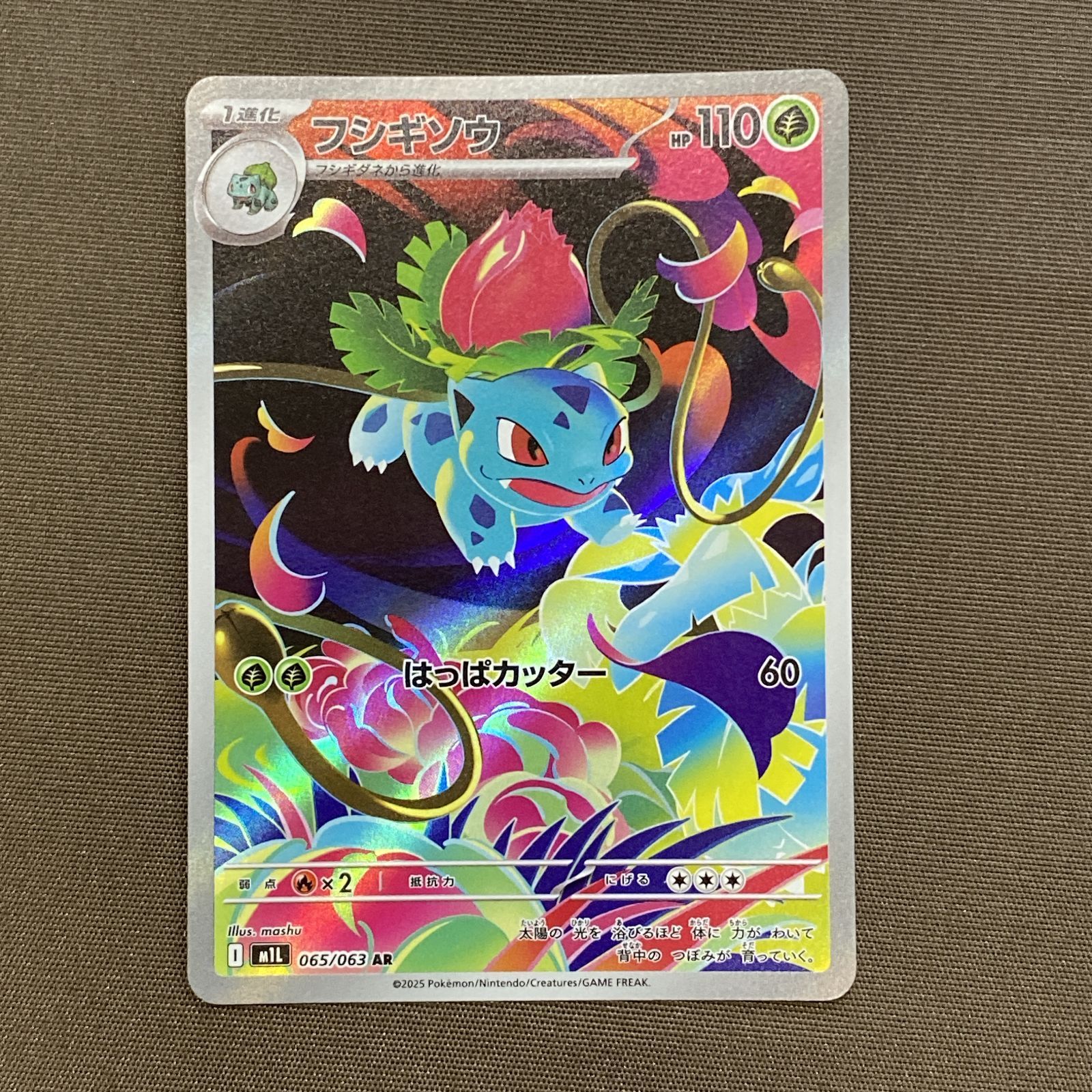 浜館56-2481] ポケモンカード ポケカ フシギソウ M1L 065/063 AR 4枚