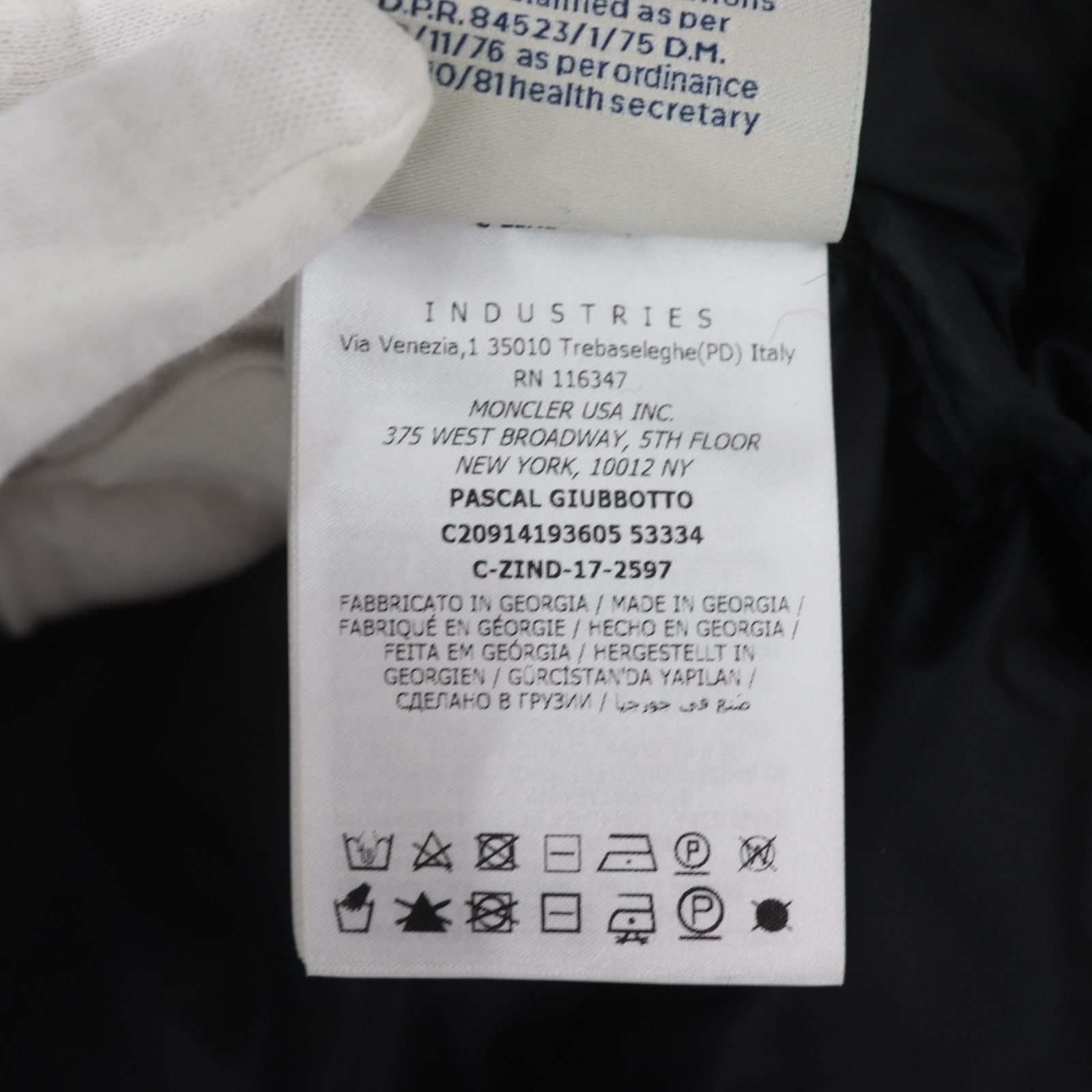 ITK5T4RCEFFI 並行輸入品 MONCLER モンクレール PASCAL パスカル