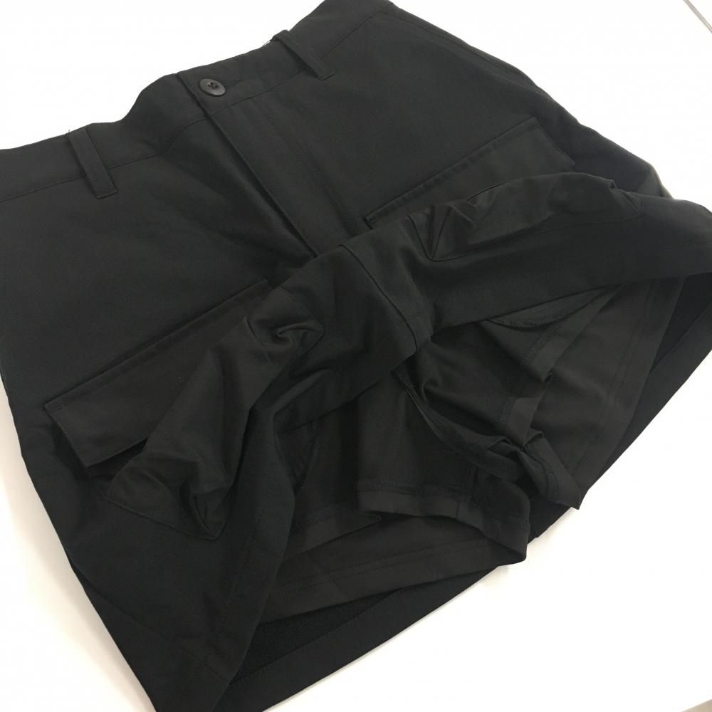 新品】ラフロッグ スカート 黒 複数ポケット 内側インナーパンツ
