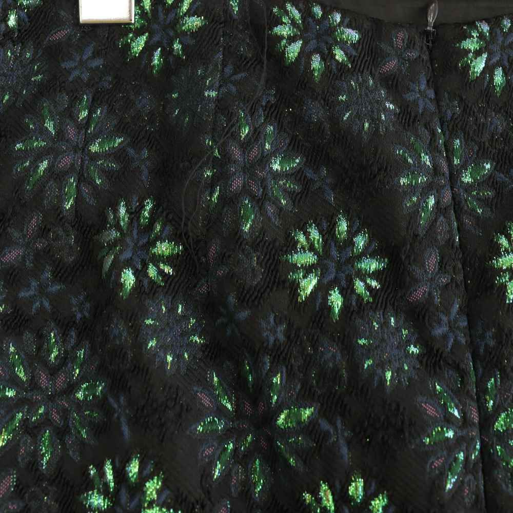 ドリスヴァンノッテン DRIES VAN NOTEN ジャガード タイトスカート 花