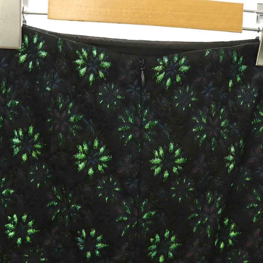 ドリスヴァンノッテン DRIES VAN NOTEN ジャガード タイトスカート 花