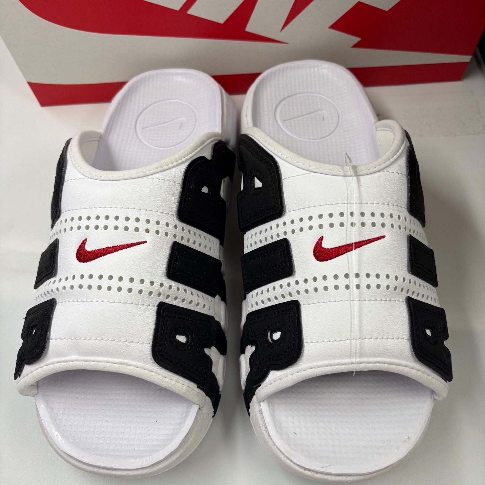新品 28cm Nike Air More Uptempo Slide 