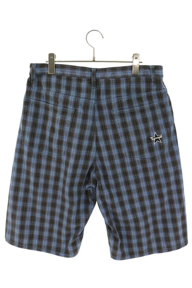 シュプリーム 24SS PLAID BAGGY SHORT チェック柄ハーフパンツ メンズ