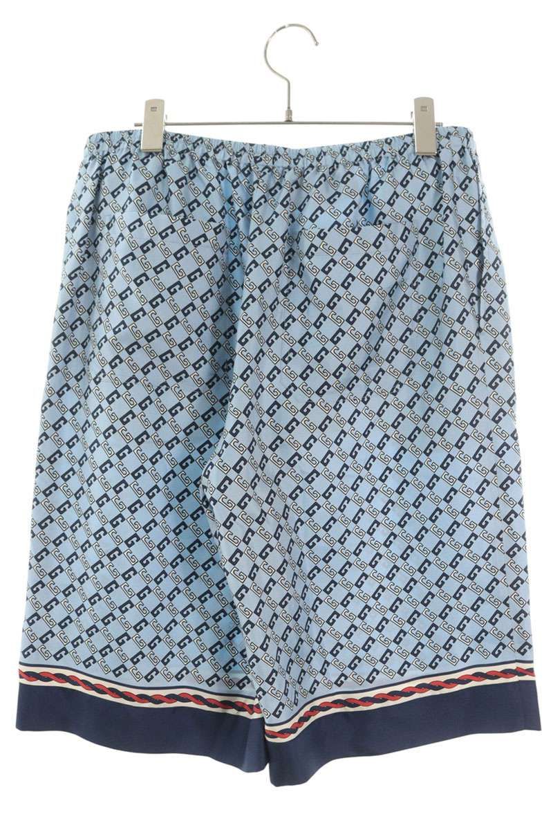 グッチ 672698 ZAMZY ロゴ総柄ハーフパンツ メンズ 46 - メルカリ