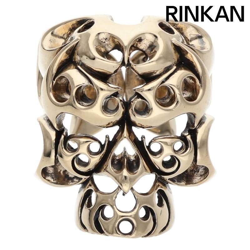 テンダーロイン T-SKULL RING GOLD 8Kボルネオスカルゴールドリング