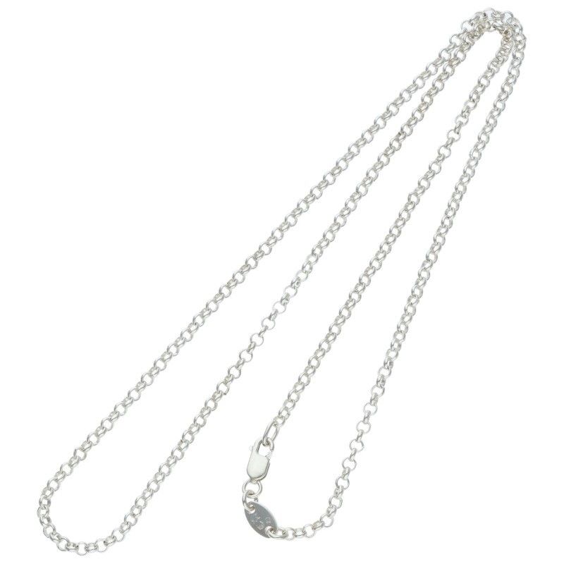 クロムハーツ NECKCHAIN R18/ロールチェーン18inch シルバーネックレス