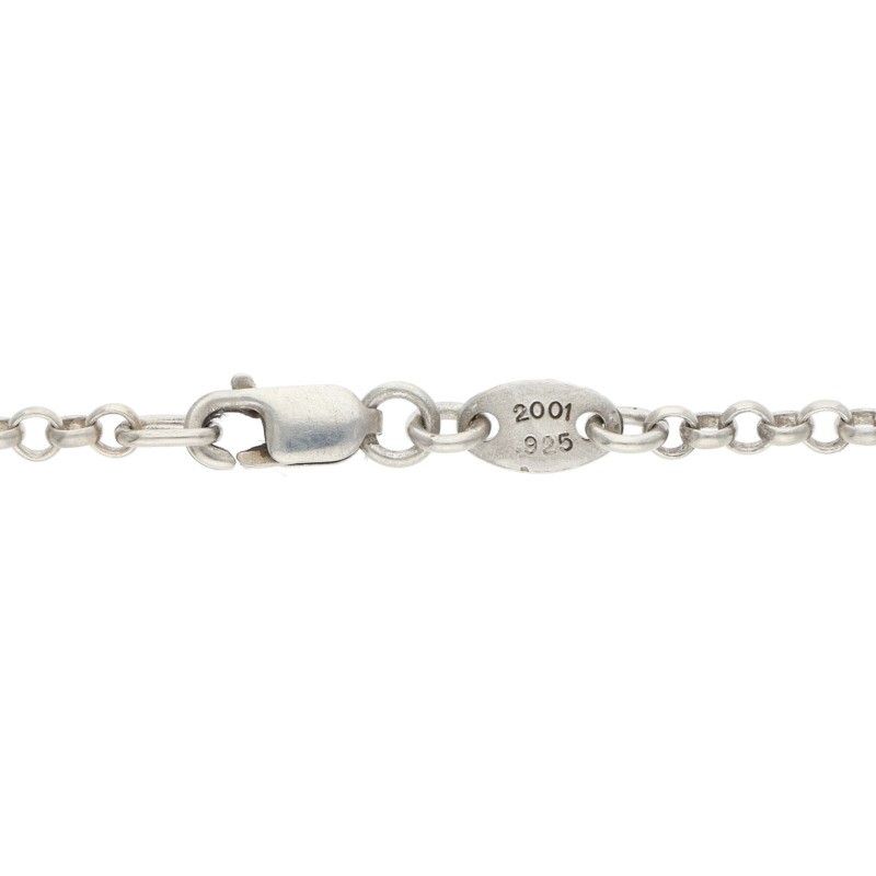 クロムハーツ NECKCHAIN R18/ロールチェーン18inch シルバーネックレス