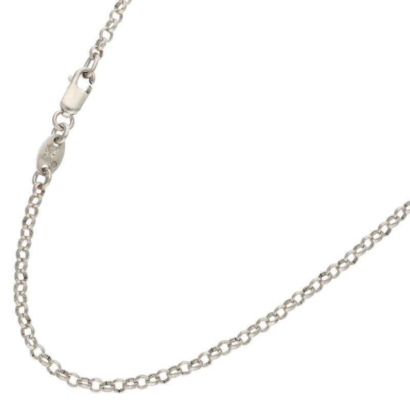 クロムハーツ NECKCHAIN R18/ロールチェーン18inch シルバーネックレス