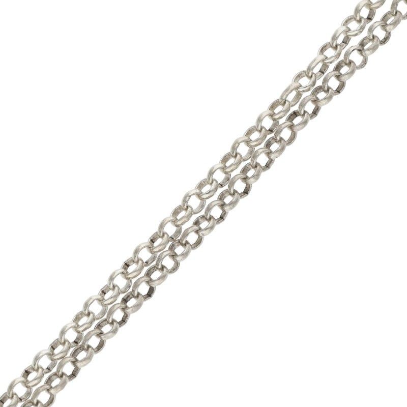 クロムハーツ NECKCHAIN R18/ロールチェーン18inch シルバーネックレス