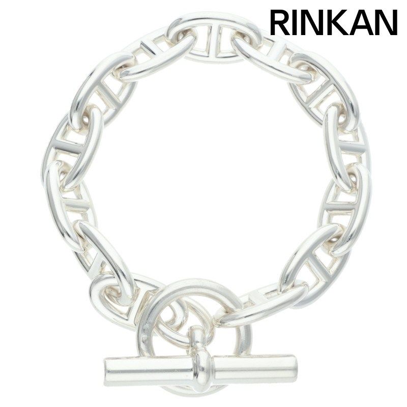 エルメス Chaine d'Ancre GM シェーヌダンクルGMシルバーブレスレット