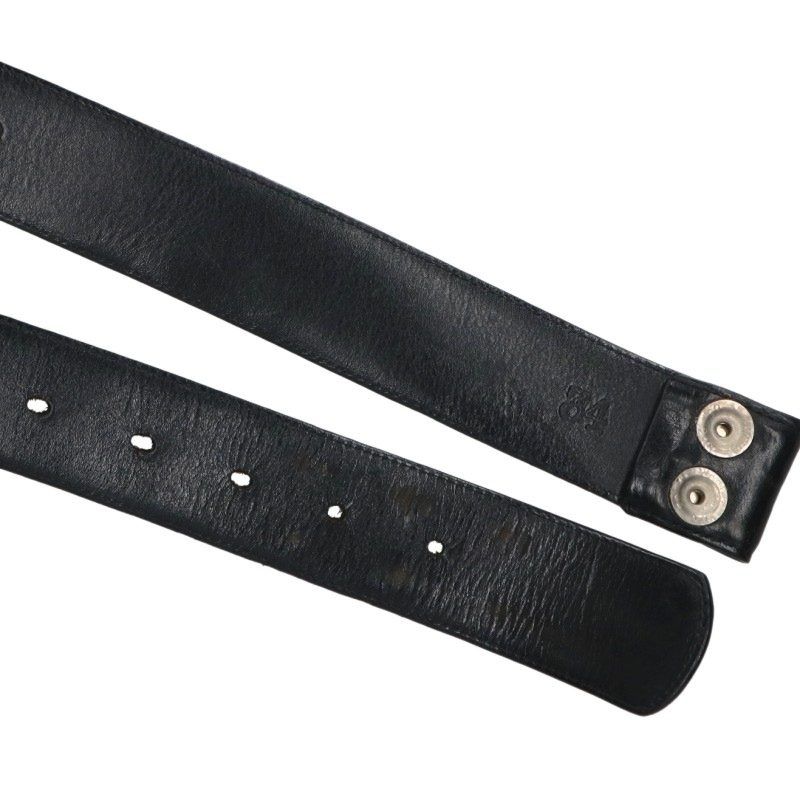 クロムハーツ 1.5 STRAP/1.5inchスクロールレーベルリベッツ レザー