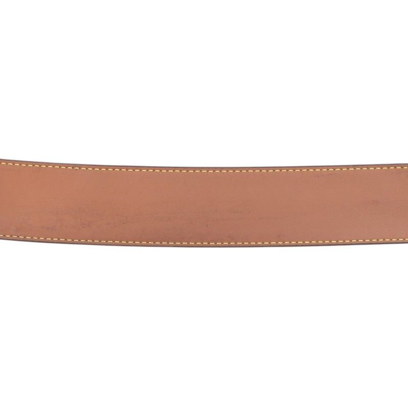 Louis Vuitton モノグラム レザーベルト 95/38 ルイヴィトン LVディメンション40MM モノグラムレザーベルト メンズ 95