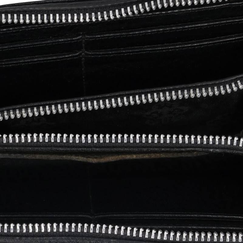 クロムハーツ REC F ZIP 3クロスラウンドジップレザーウォレット財布