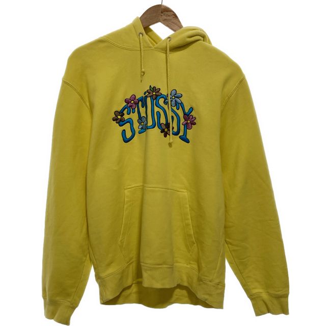 中古】 STUSSY パーカー プルオーバー トップス プルオーバー 裏起毛