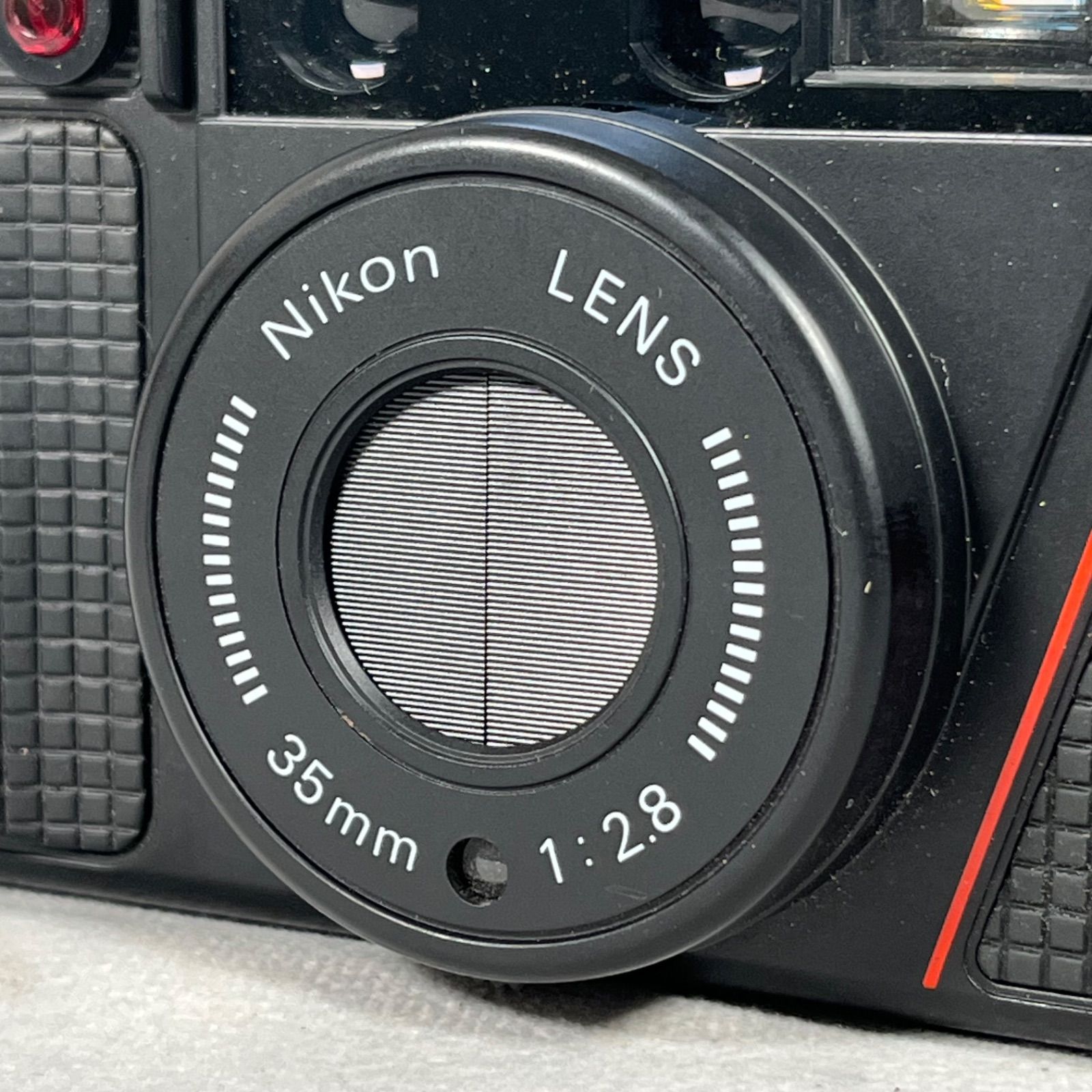 管2606-487】NIKON ニコン L35AD2 ブラック コンパクトフィルムカメラ
