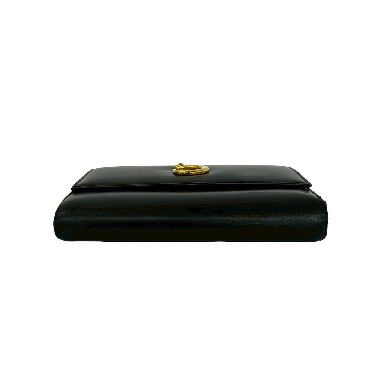 新品未使用品　Cartier カルティエ　三つ折り財布　パンテール　ブラック 極 美品 CARTIER カルティエ パンサーライン パンテール 金具 レザー