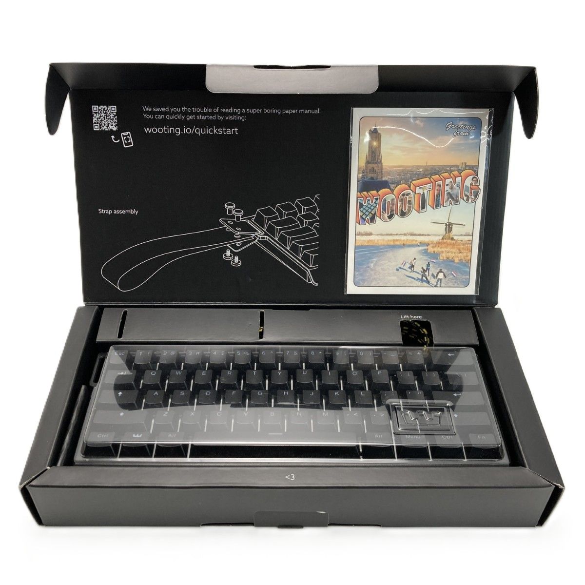 中古 Wooting 60HE+ ゲーミングキーボード US配列 ブラック - メルカリ