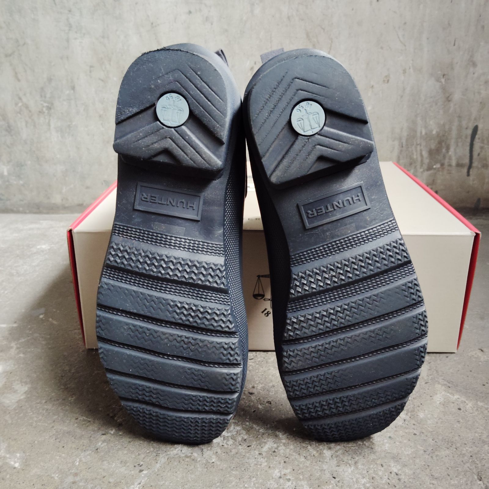 HUNTER WOMEN'S ORIGINAL CHELSEA NAVY UK5 ハンター レディース