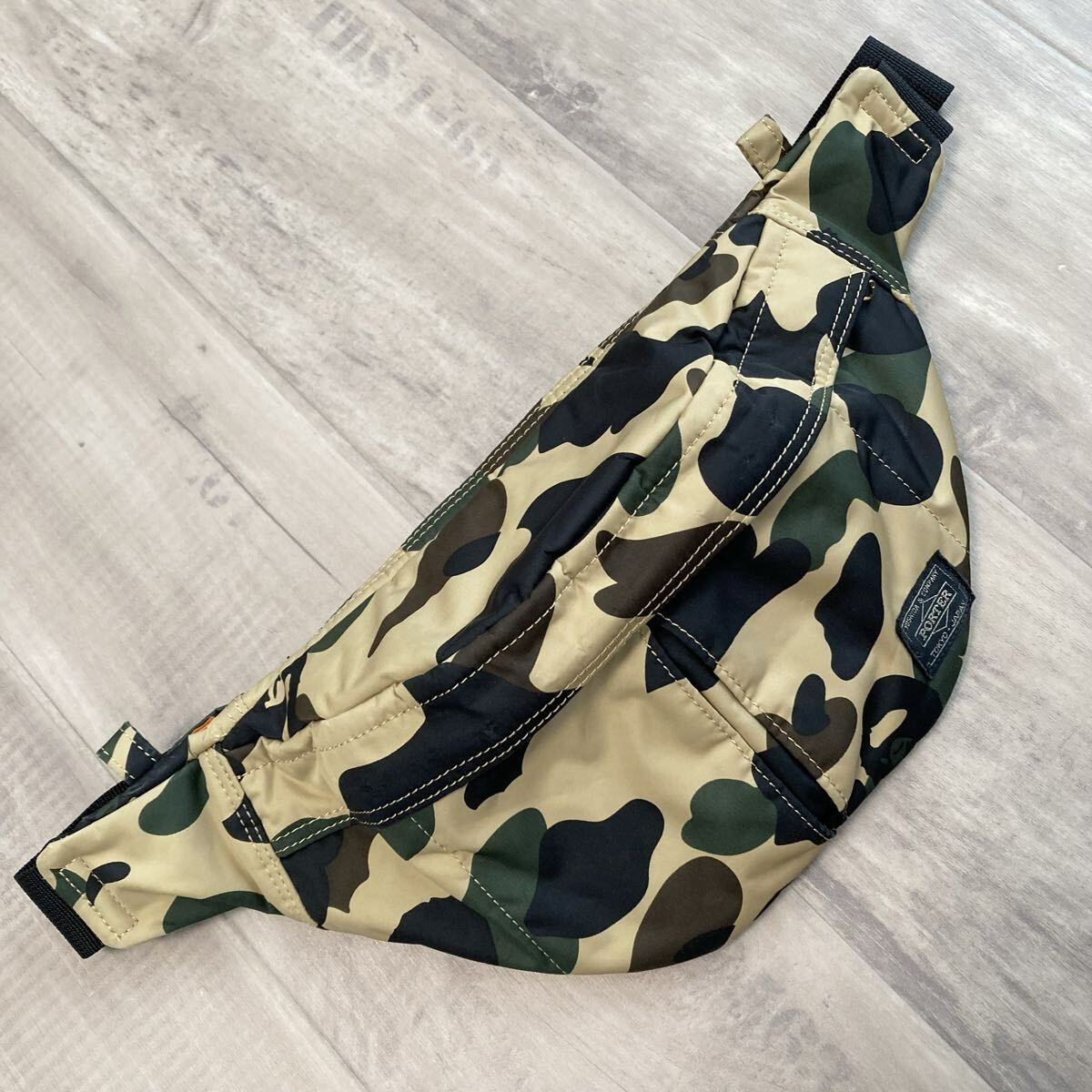 ☆激レア☆ ポーター × BAPE CAMO ウエストバッグ a bathing ape Bag