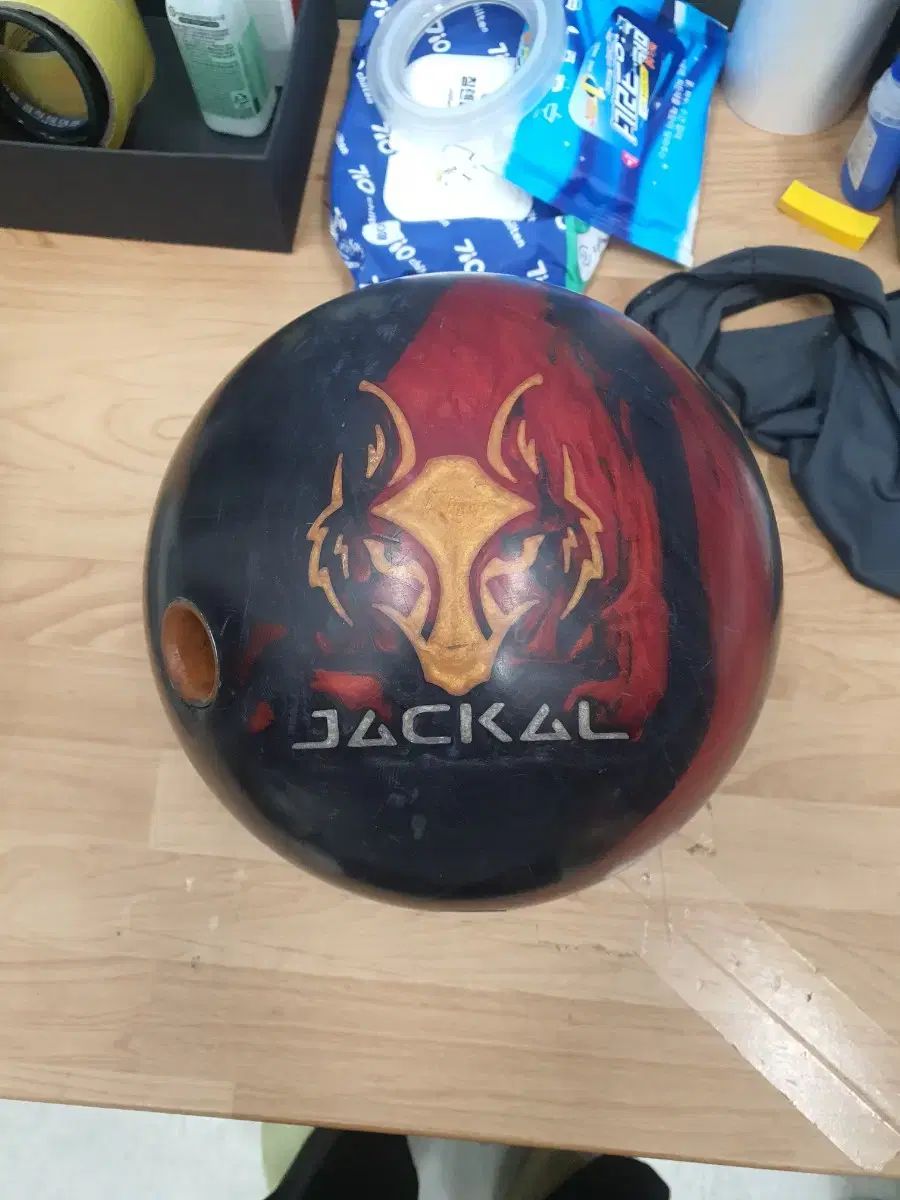 中古ボーリングボール 15p ジャッカルオリジナル