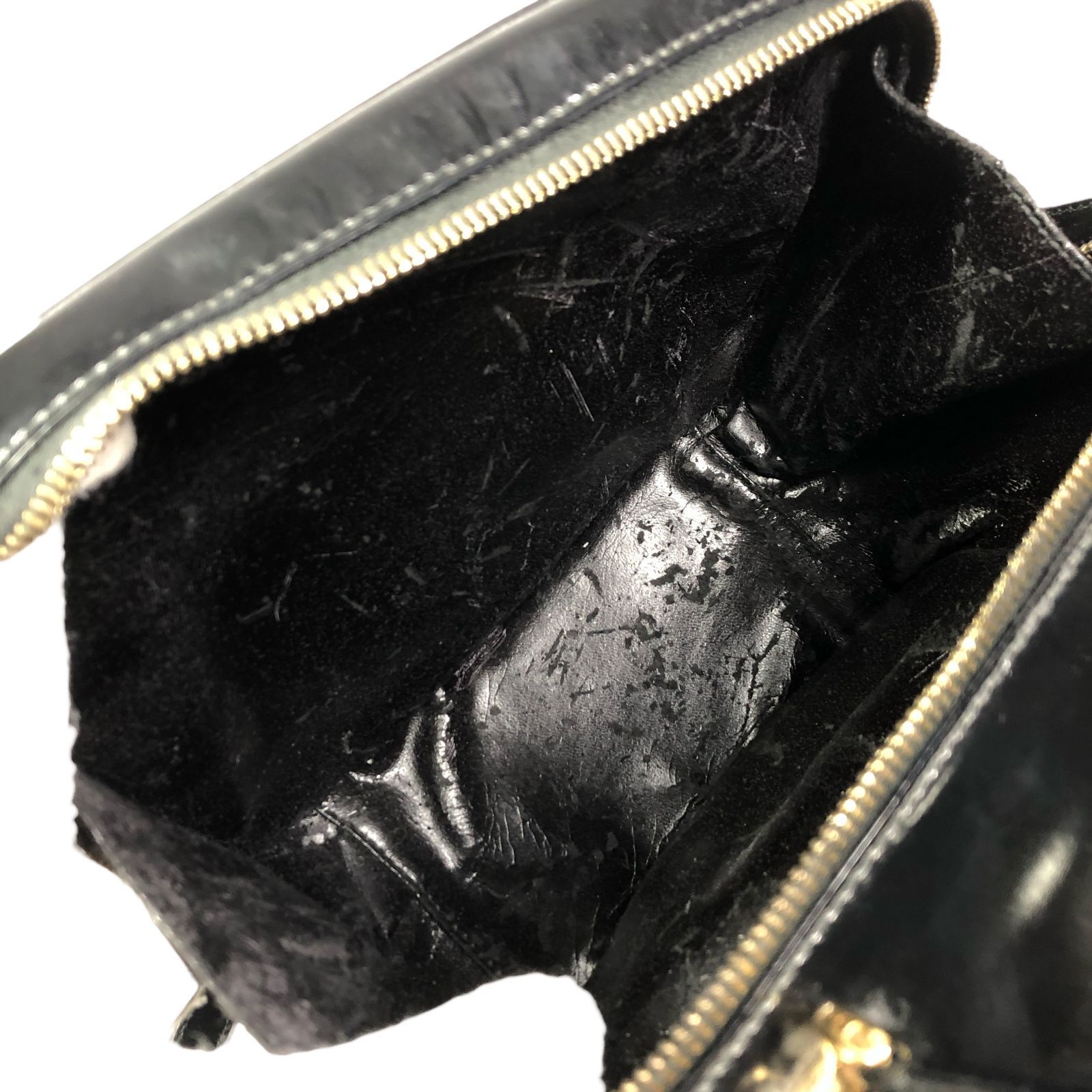 グッチ】本物 GUCCI バンブー バニティバッグ 2way ショルダーバッグ