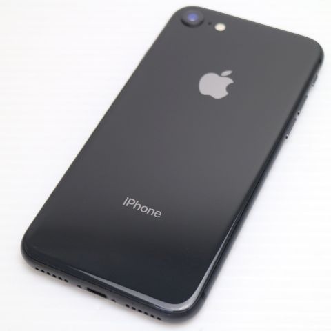 新品同様 SIMフリー iPhone8 64GB スペースグレイ ブラック 即日発送