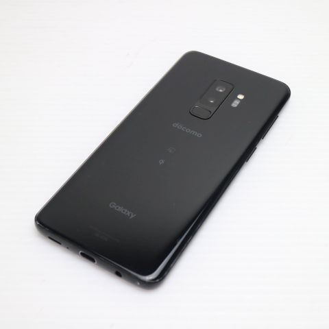 美品 SC-03K Galaxy S9+ ブラック スマホ 即日発送 スマホ 白ロム