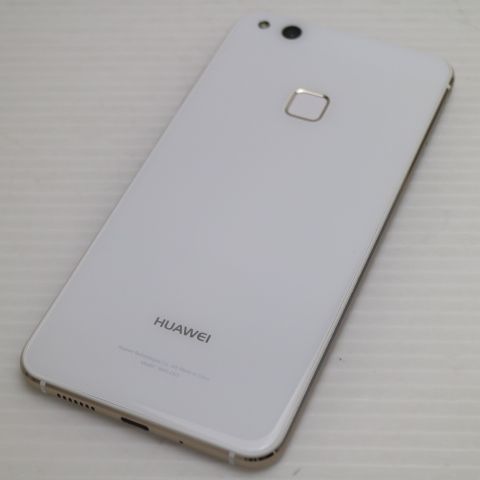 新品同様 SIMフリー HUAWEI P10 lite ホワイト 即日発送 スマホ HUAWEI
