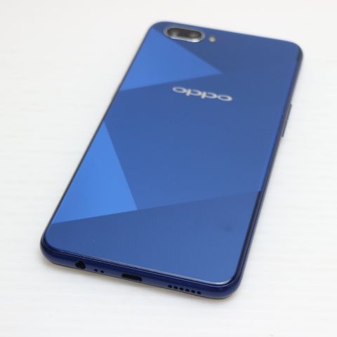 超美品 OPPO R15 Neo ダイヤモンドブルー スマホ 本体 白ロム 土日祝