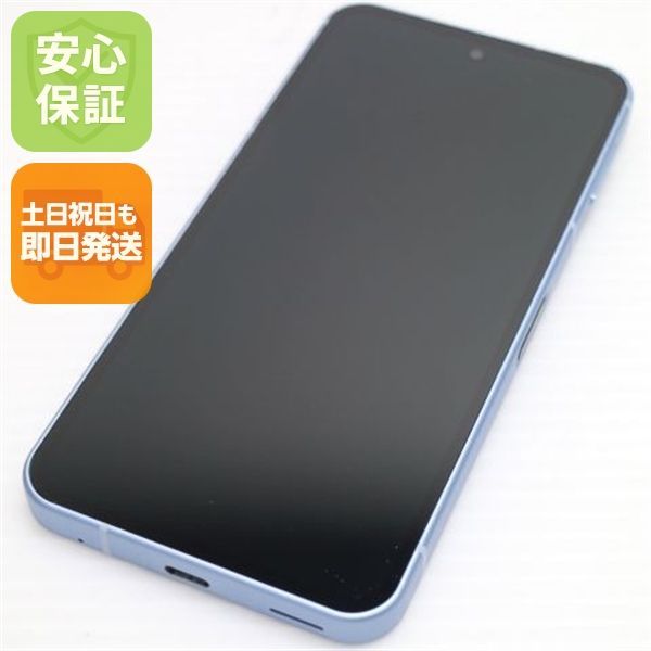 新品同様 SIMフリー AQUOS sense9 128GB ブルー スマホ SHARP 即日発送