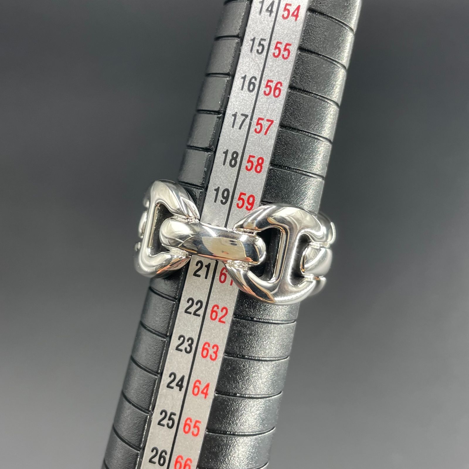 極美品】HOORSENBUHS ホーセンブース QUAD LINK リング 20号 SV925