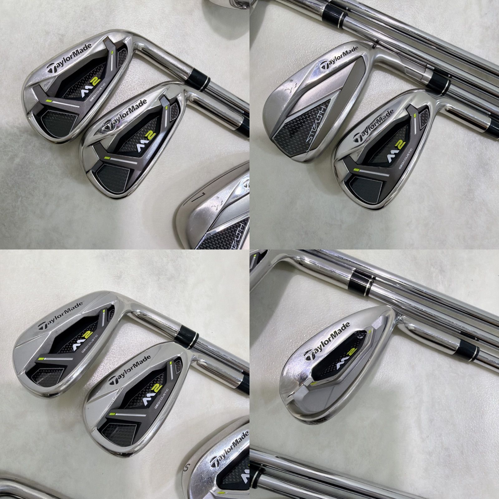 テーラーメイド M2 2019年 ステルス 2022年 7本 アイアンセット