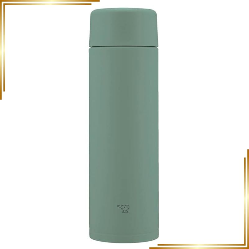 【新品】 象印マホービン(ZOJIRUSHI) 水筒 シームレスせん 480ml スクリュー ステンレスマグ マットグリーン せんとパッキン一体化 お手入れ簡単 洗う点数2点のみ SM-ZB48-GM