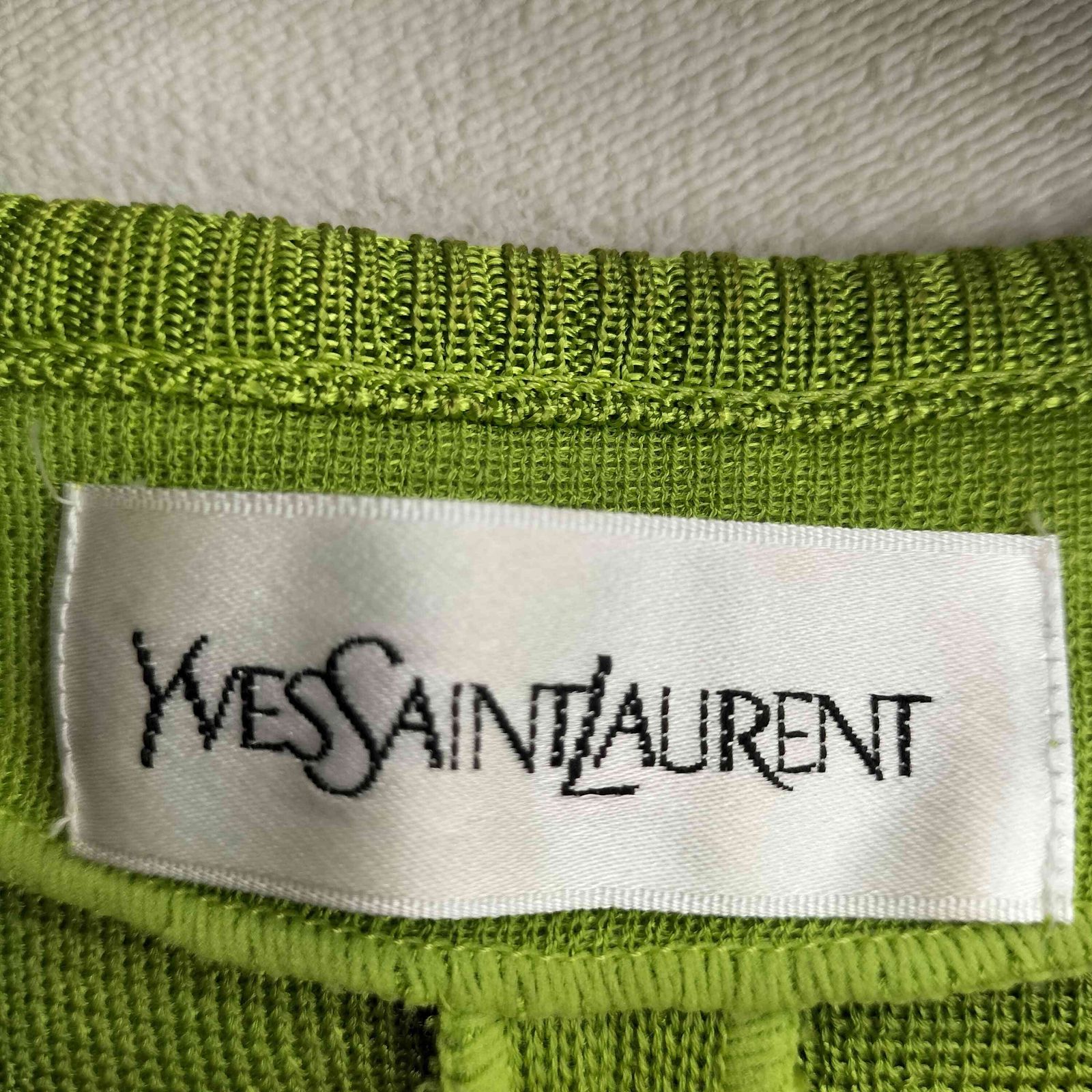 イヴサンローラン Yves Saint Laurent 80-90S レーヨントリアセテート