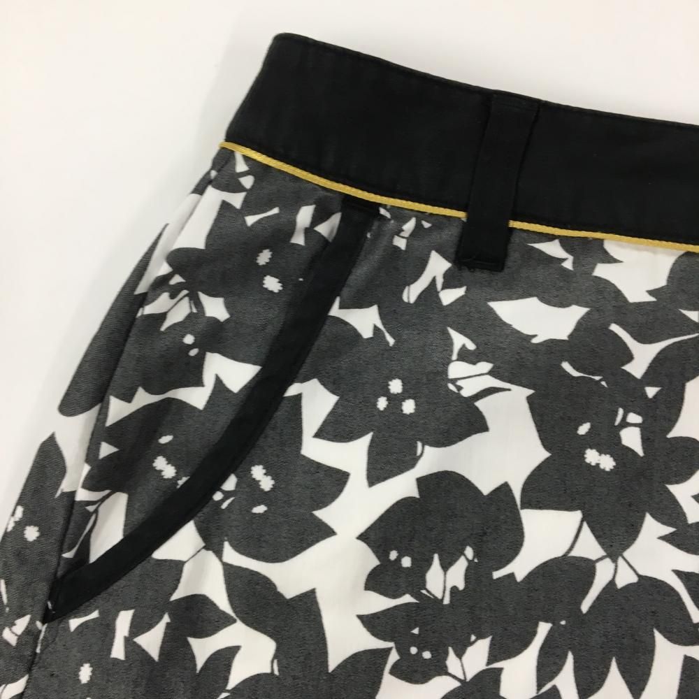 23区スポーツ スカート グレー×白 花総柄 ストレッチ レディース 58